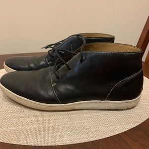 Cole haan black leather grand chukka boot size 11